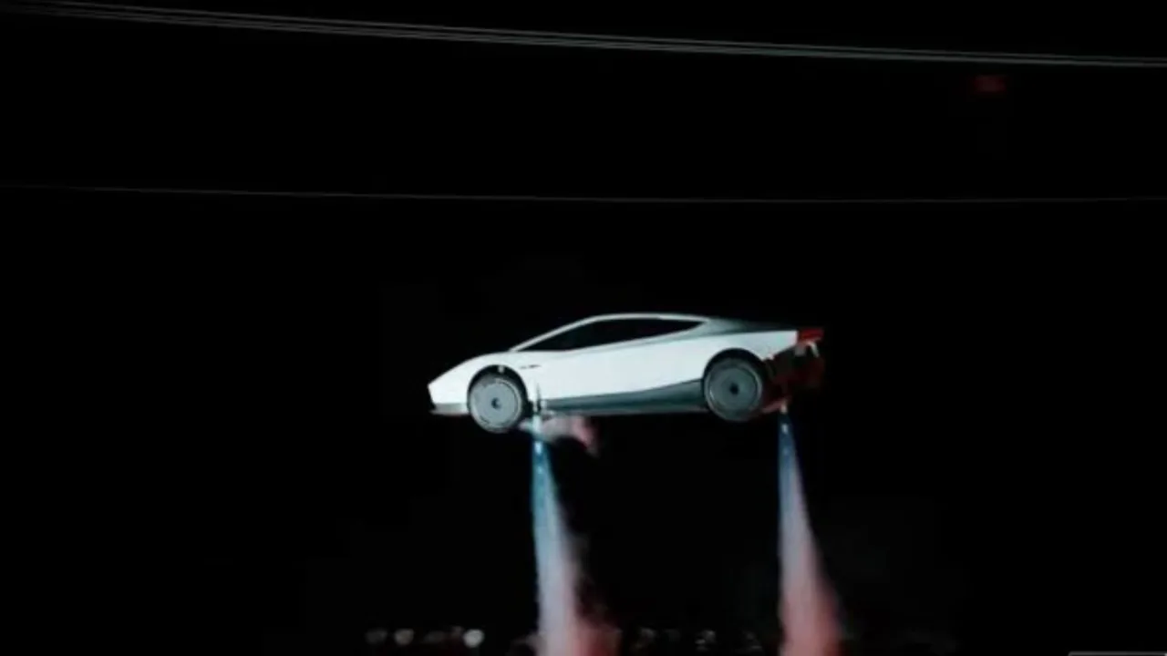 एलन मस्क ने पेश की उड़ने वाली कार! Tesla Roadster हवा में लगाएगी छलांग, 2028 में प्रोडक्शन का दावा