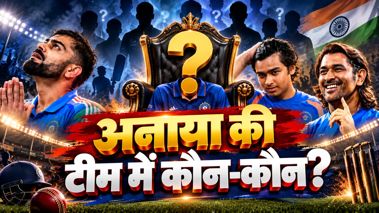 न्यू दिल्ली : अनाया बांगड़ की Mixed All Time India XI में सचिन-विराट और वैभव सूर्यवंशी