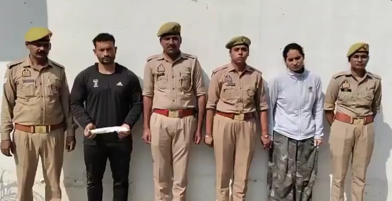 गाजियाबाद में प्रेम प्रसंग में पति की हत्या की कोशिश का आरोप, पत्नी और जिम ट्रेनर गिरफ्तार; जिंदगी-मौत से जूझ रहा शख्स