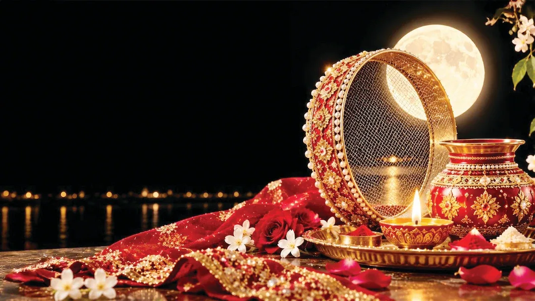 Karwa Chauth 2026: आज कब निकलेगा चांद? जानें पूजा मुहूर्त, व्रत विधि और वीरवती की कथा
