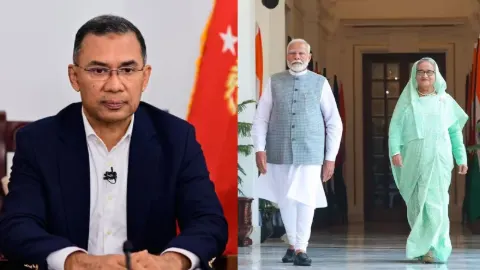 ब्रिक्स समिट में बांग्लादेश की गैरमौजूदगी पर भड़कीं शेख हसीना, तारिक रहमान के फैसले पर उठाए सवाल