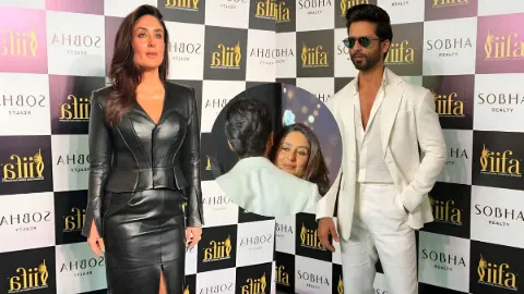 IIFA इवेंट में करीना कपूर ने शाहिद कपूर को लगाया गले, फैंस को याद आए 'जब वी मेट' के गीत और आदित्य