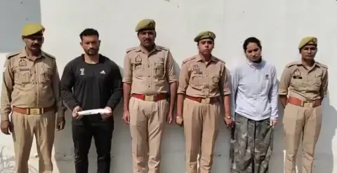 गाजियाबाद में प्रेम प्रसंग में पति की हत्या की कोशिश का आरोप, पत्नी और जिम ट्रेनर गिरफ्तार; जिंदगी-मौत से जूझ रहा शख्स