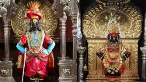 पंढरपुर: भगवान विठ्ठल का ऐसा धाम, जहां चांदी के गरुड़ स्तंभ को गले लगाने की है खास मान्यता