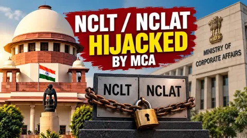 सुप्रीम कोर्ट की NCLT-NCLAT पर तीखी टिप्पणी, कहा- कॉर्पोरेट मंत्रालय ने पूरी तरह अपने कब्जे में ले लिया