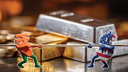सोना 7 हफ्ते के हाई पर, चांदी 2 लाख के करीब; रुपया 90.56 के नए निचले स्तर पर फिसला