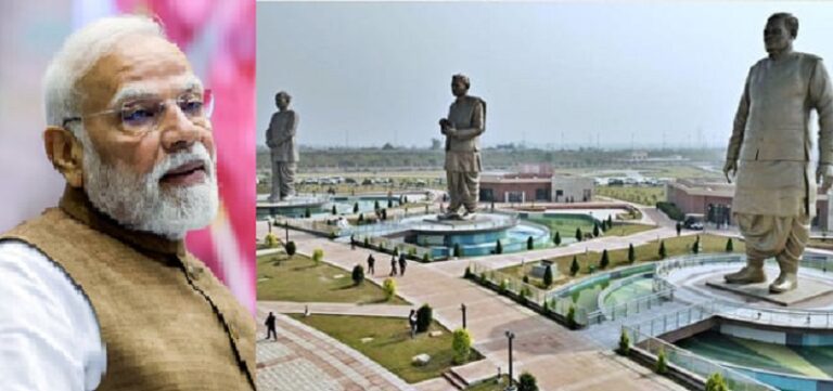 कुछ ही देर में लखनऊ पहुंचेंगे पीएम मोदी, राष्ट्र प्रेरणा स्थल का करेंगे लोकार्पण