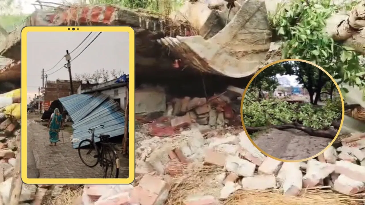 UP में आंधी-बारिश का कहर: कहीं पेड़ गिरे, कहीं दीवार ढही… 18 लोगों की दर्दनाक मौत