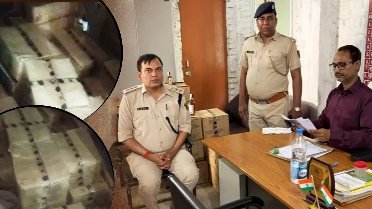 झाड़ियों में छिपाकर रखी गई 500 लीटर विदेशी शराब बरामद, पुलिस ने दो तस्करों को दबोचा