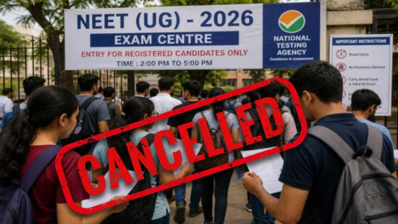 NEET UG 2026: पेपर लीक विवाद के बीच परीक्षा रद्द, मामले की जांच CBI को सौंपी जाएगी