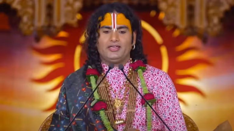 भरत तिवारी एनकाउंटर पर कथावाचक अनिरुद्धाचार्य बोले- 'निर्दोष की हत्या राजा के लिए महापाप…'