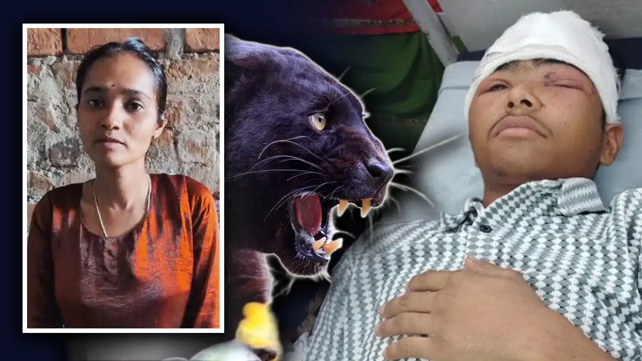 भाई की जान बचाने के लिए पैंथर से भिड़ी बहन, बहादुरी की हर तरफ हो रही चर्चा