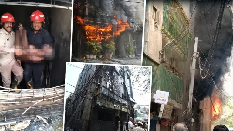 दिल्ली अग्निकांड का दर्दनाक मंजर, चश्मदीदों ने सुनाई खौफनाक आपबीती