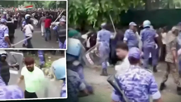 CJP प्रदर्शनकारियों का संसद मार्च, पुलिस ने रोका रास्ता, आंसू गैस के गोले दागे