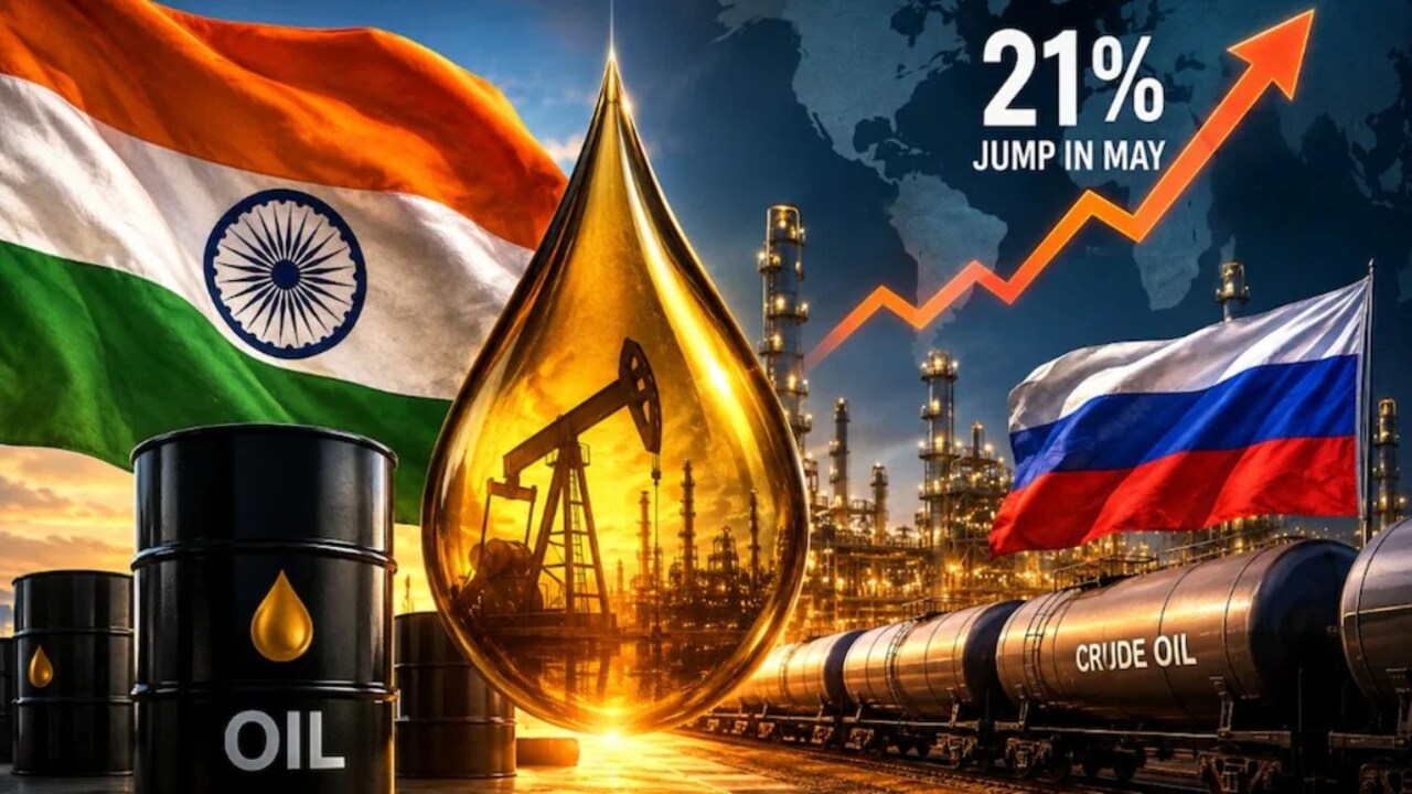 India Russian Oil Import: भारत ने रूस से मंगवाया रिकॉर्ड मात्रा में कच्चा तेल, क्या अब नहीं बढ़ेंगे पेट्रोल-डीजल के दाम? समझिए इसके मायने
