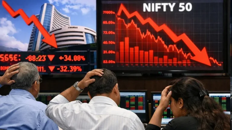 Share Market Crash: सेंसेक्स 650 अंक से ज्यादा टूटा, निफ्टी 24,200 के नीचे फिसला, जानें बाजार में क्यों मची बिकवाली