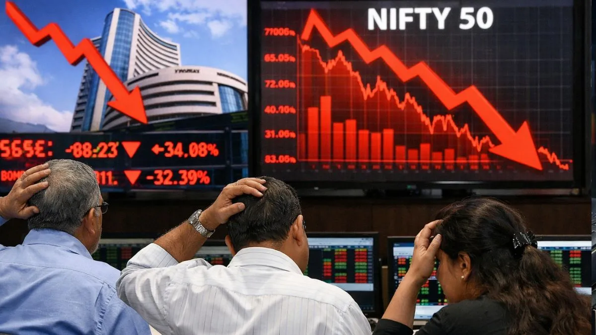 Share Market Crash: सेंसेक्स 650 अंक से ज्यादा टूटा, निफ्टी 24,200 के नीचे फिसला, जानें बाजार में क्यों मची बिकवाली