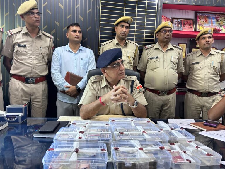 नीमराना में अंतरराज्यीय नकबजन गैंग का भंडाफोड़, 3 आरोपी गिरफ्तार