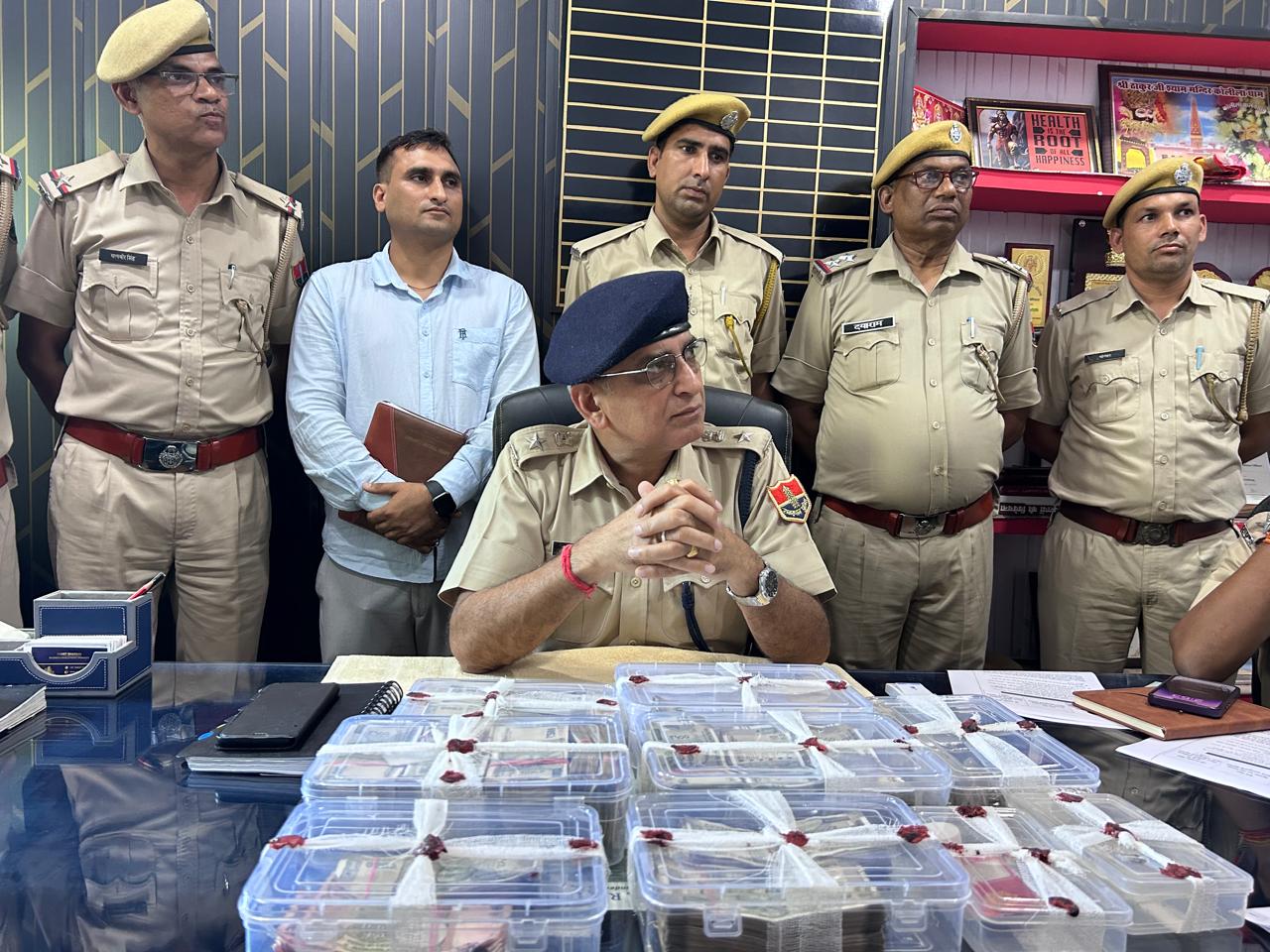 नीमराना में अंतरराज्यीय नकबजन गैंग का भंडाफोड़, 3 आरोपी गिरफ्तार