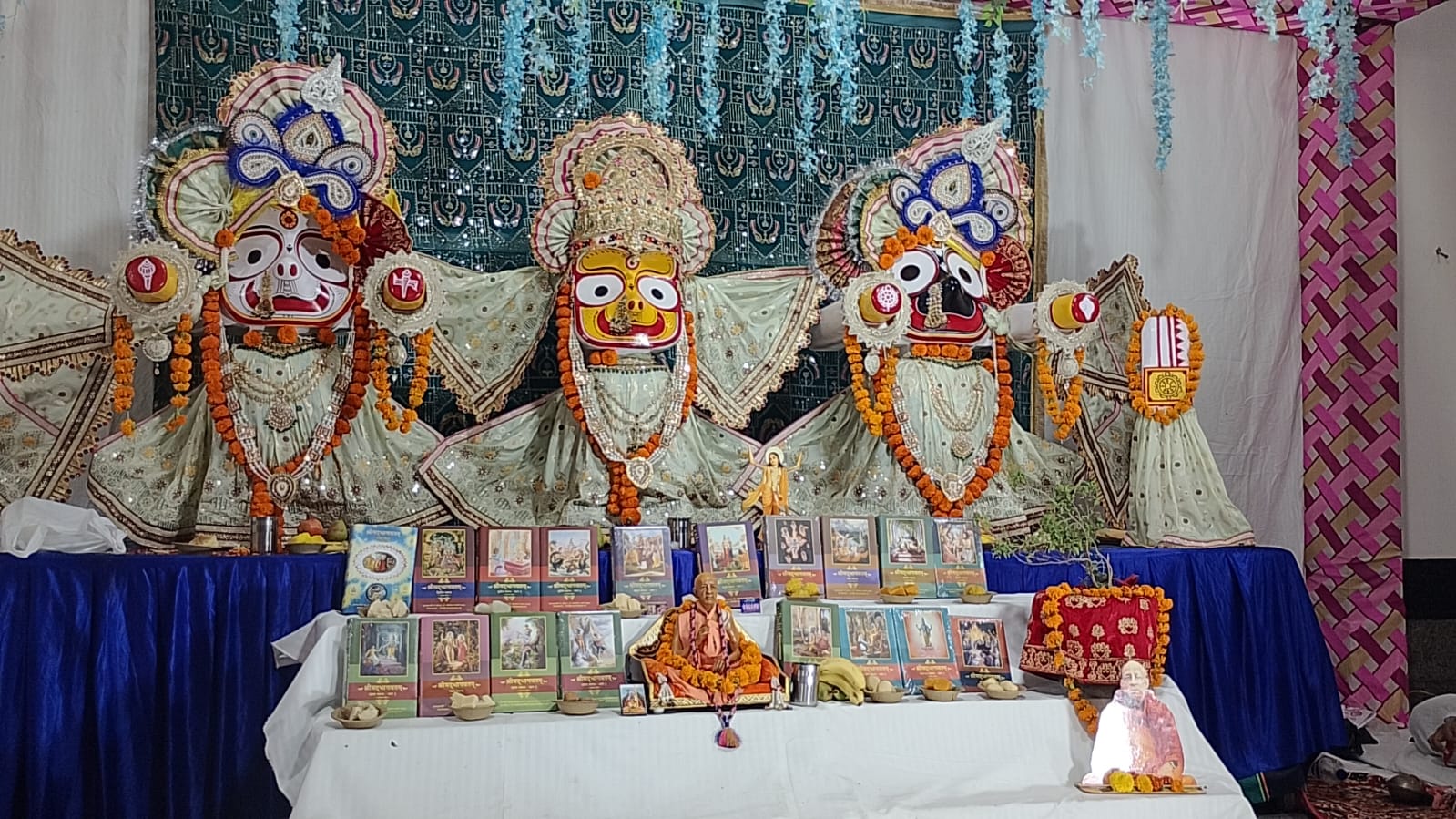 *श्री जगन्नाथ रथ यात्रा नीमकाथाना में शुक्रवार को, संपूर्ण हुई श्रीमद् भागवत कथा, विकारों से दूर रहे: कथावाचक*