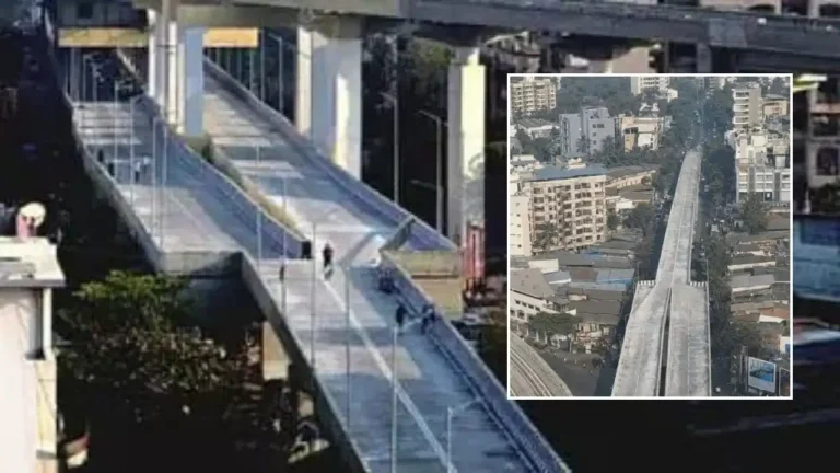 भायंदर के बॉटल नेक ब्रिज पर पहला हादसा, सुरक्षा इंतजामों पर उठे सवाल