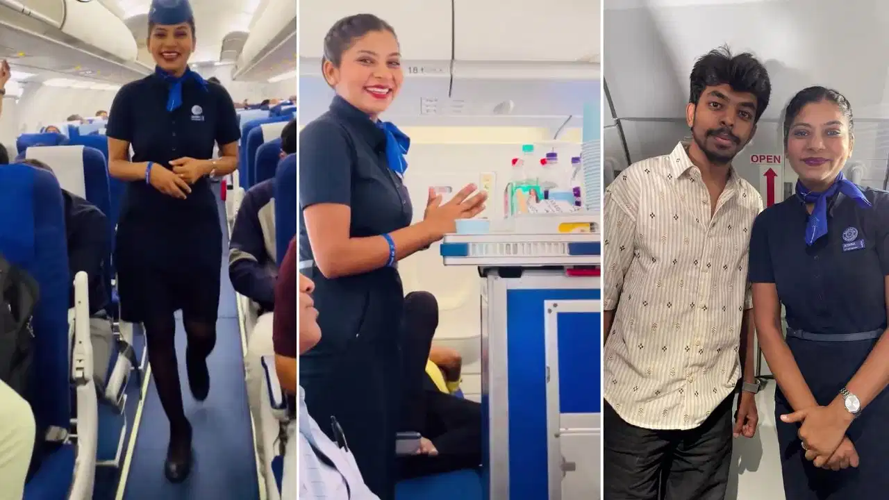 बहन की कामयाबी पर छलके भाई के आंसू, IndiGo फ्लाइट का वीडियो हुआ वायरल