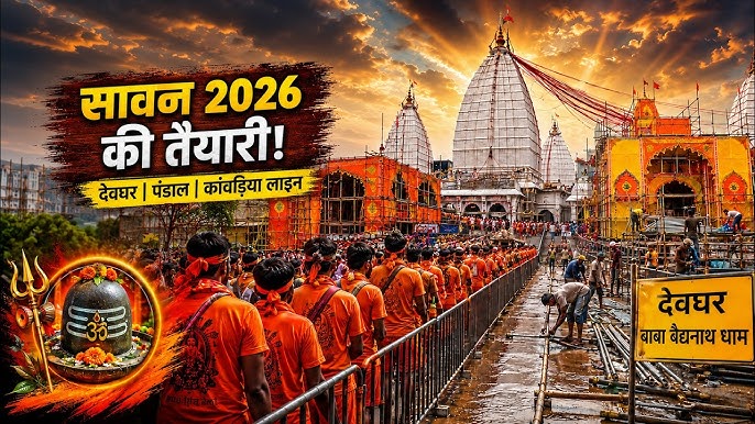 Sawan 2026: बैद्यनाथ धाम में कब-कैसे करें दर्शन? पढ़ लें टाइमिंग और गाइडलाइन