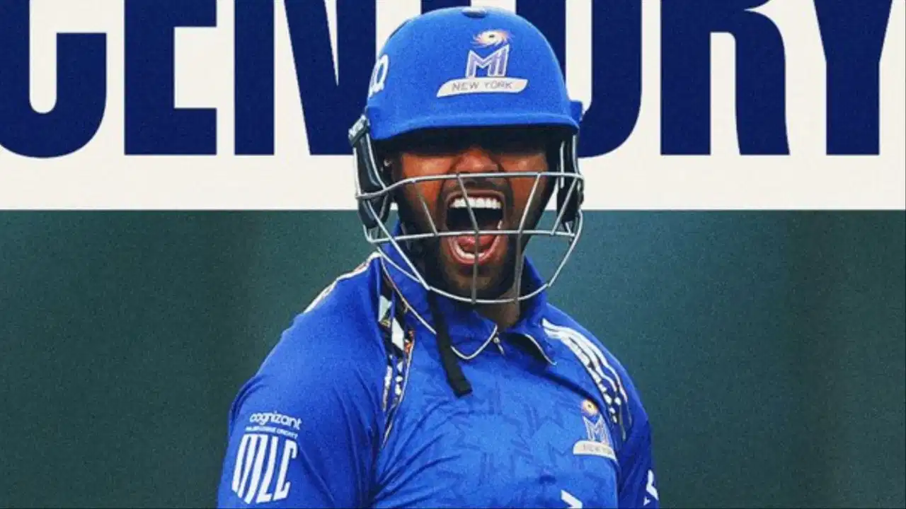 Nicholas Pooran का तूफान! 13 छक्कों के साथ जड़ा सबसे तेज शतक, Major League Cricket में बना नया इतिहास