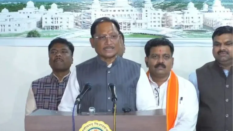 छत्तीसगढ़: अविश्वास प्रस्ताव पर CM विष्णु देव साय का पलटवार, बोले- सुशासन और विकास के खिलाफ है विपक्ष