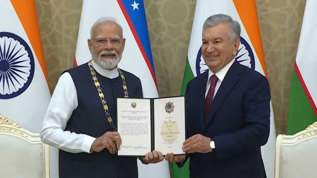 'यह वही देश, जहां से बाबर आया', PM मोदी को उज्बेकिस्तान का सर्वोच्च सम्मान मिलने पर ओवैसी का तंज
