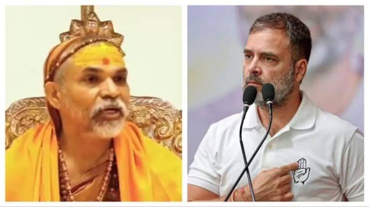राहुल गांधी के मनुस्मृति वाले बयान पर भड़के शंकराचार्य, बोले- धर्मविरोधी बयानबाजी से बचें