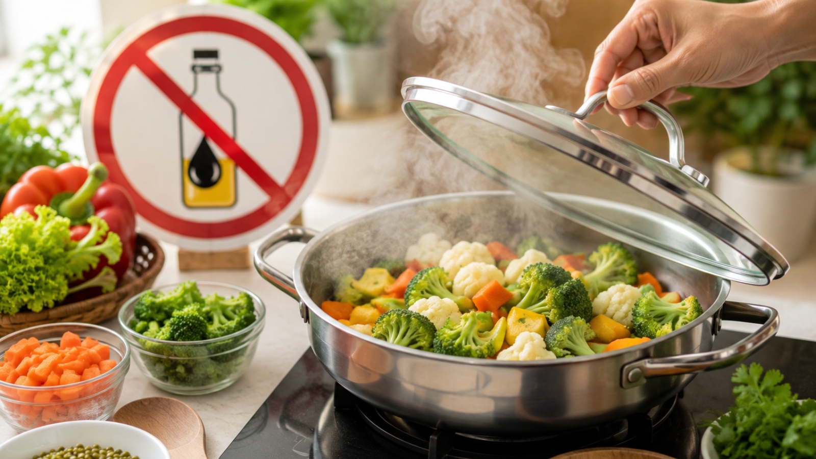 Zero Oil Cooking: क्या होती है जीरो ऑयल कुकिंग? इससे क्या होते हैं फायदे?