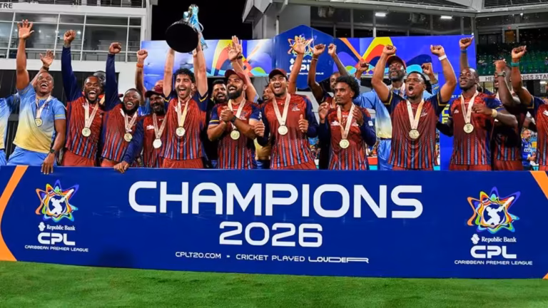 CPL 2026 में एंटीगुआ एंड बारबुडा फैल्कंस चैंपियन, फाइनल में जमैका किंग्समेन को 8 विकेट से हराया
