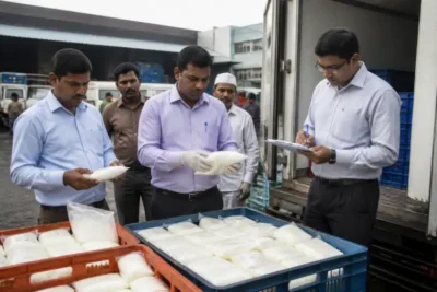 गणेशोत्सव में FDA की बड़ी कार्रवाई, 9.76 करोड़ का संदिग्ध खाद्य स्टॉक जब्त