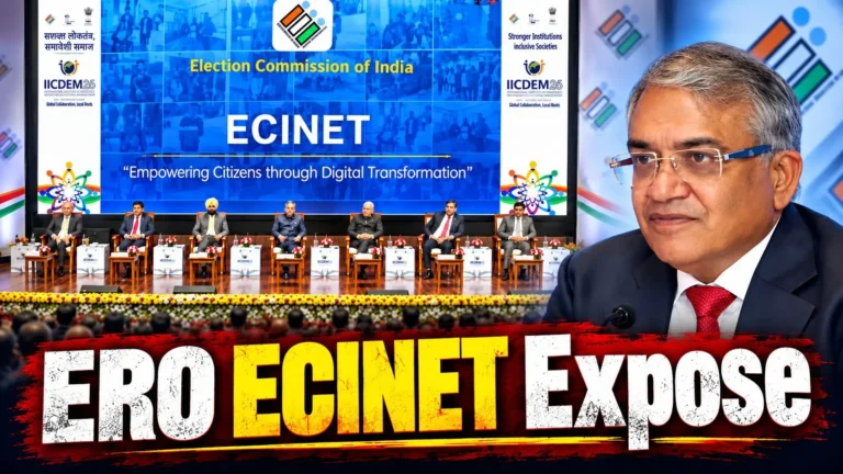 महाराष्ट्र SIR में ECINET पर सवाल, ERO की शक्तियों को लेकर उठी चिंता