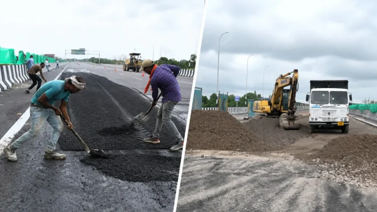 लखनऊ-कानपुर एक्सप्रेसवे में खामियों पर NHAI का बड़ा एक्शन, PNC Infratech पर 3 साल का बैन