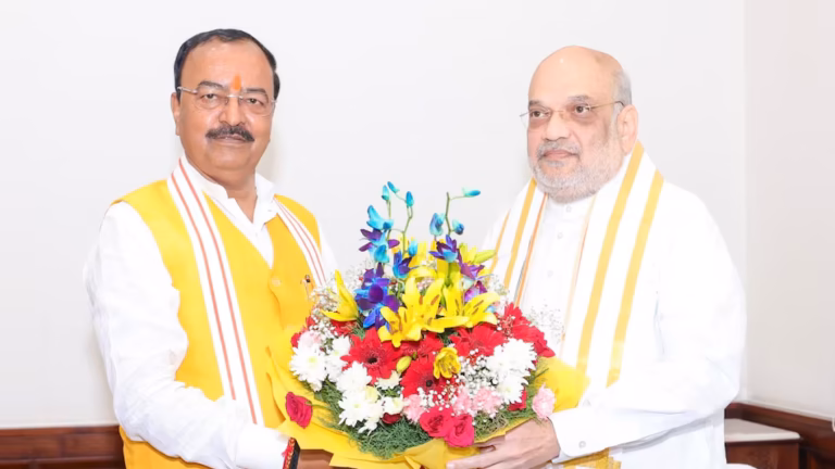 अमित शाह से मिले केशव मौर्य, मिशन 2027 पर चर्चा; संगठन और जनसंपर्क पर जोर