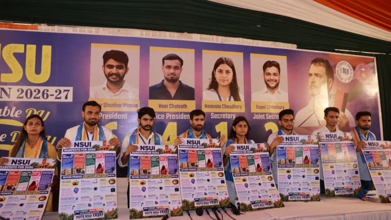 DUSU में दीपांशु शौकीन ने ABVP और NSUI दोनों का खेल बिगाड़ा! यश और विजय में कांटे की टक्कर