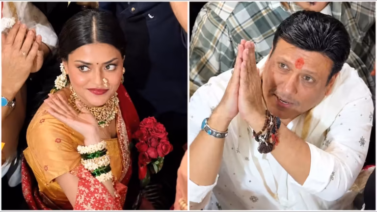 गोविंदा कोमल रानी संग लालबागचा राजा पहुंचे, डेटिंग की अफवाहों ने फिर पकड़ा जोर