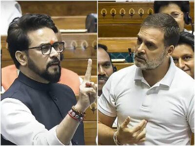 ‘छात्रों की गूंज’ कार्यक्रम को लेकर जयपुर पहुंचे अनुराग ठाकुर, कांग्रेस पर लगाए कई आरोप