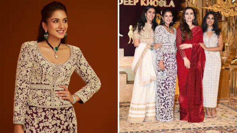 41 करोड़ का लुक, अंबानी परिवार की छोटी बहू के लग्जरी स्टाइल ने उड़ाए सबके होश