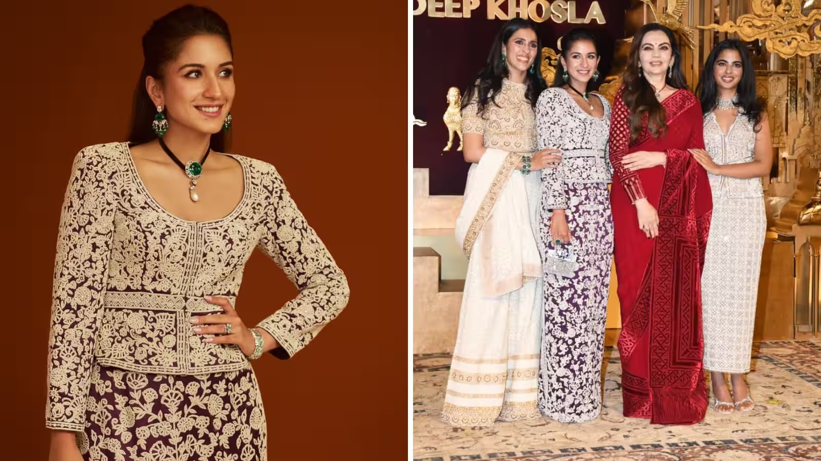 41 करोड़ का लुक, अंबानी परिवार की छोटी बहू के लग्जरी स्टाइल ने उड़ाए सबके होश